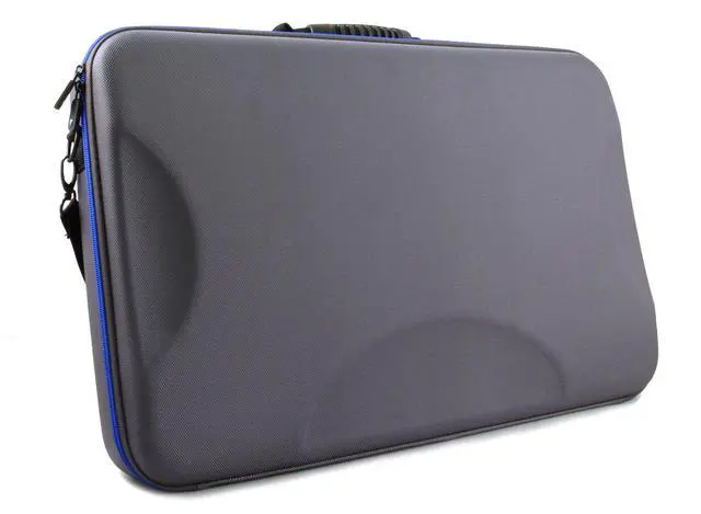 Alt view image 3 of 6 - Travel Case Compatible with Numark Mixstream Pro Plus, Mixstream Pro Go Standalone DJ Controller, Numark NV2 Serato Mixers and More - Includes Carrying Case Only with Shoulder Strap