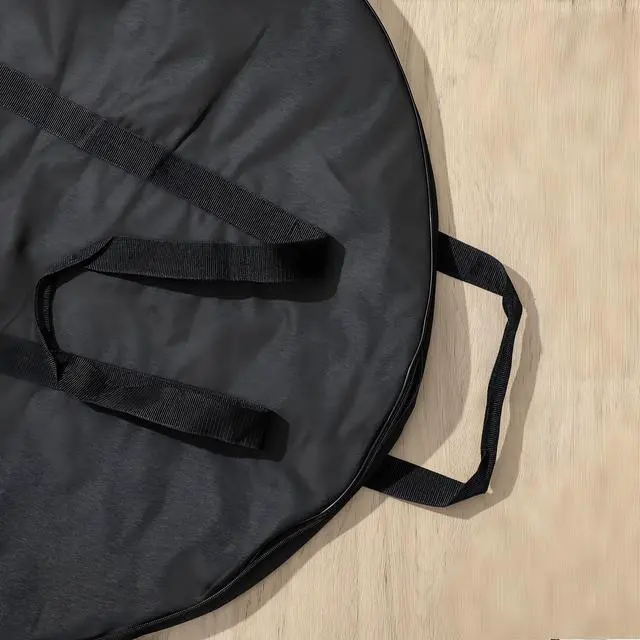 Alt view image 6 of 6 - 32'' Gong/Tam-tam Bag Drum Bag with Heavy Duty Fabric and Velvet Interior for Meditation, Sound Healing Therapy and Yoga