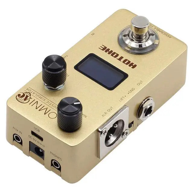 Alt view image 4 of 6 - Omni AC Simulation Guitar Bass Effects Pedal