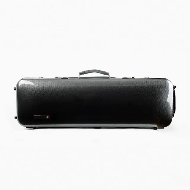 Alt view image 4 of 6 - 4/4 Full Size Violin case High-Strength Carbon Fiber Rectangular Violin Music Bag With Combination Lock and Extra Bag Black Violin Hard Case (VB-Square-BlackDot spot)