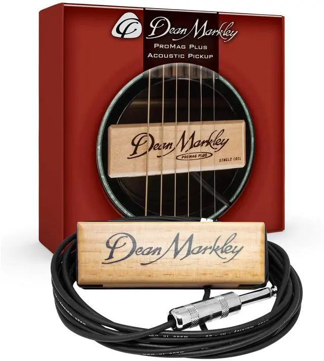 Main image of ProMag Plus Soundhole Acoustic Guitar Pickup, Single Coil | Single-Coil Acoustic Guitar Soundhole Pickup With Smooth String Balance, Bell-Like Harmonics, and 60-Second Install