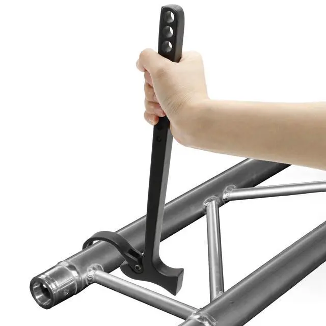 Alt view image 2 of 6 - Hammer of Truss Stage Aluminum, Black Stage Spigot Lighing Truss Hammer Truss Pin Remover For Global F34 Tru Global Truss Removal and Installation tools