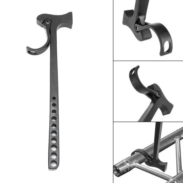 Alt view image 6 of 6 - Hammer of Truss Stage Aluminum, Black Stage Spigot Lighing Truss Hammer Truss Pin Remover For Global F34 Tru Global Truss Removal and Installation tools