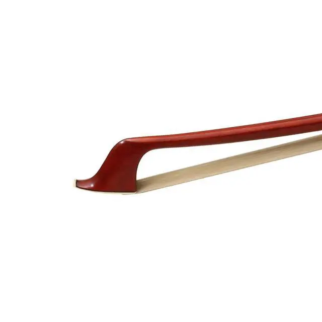 Alt view image 4 of 6 - 3/4 Upright Double Bass Bow for String Bass Bows Germany French style Natual Mongolia bow hair ebony frog pearl inlay