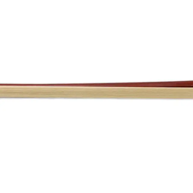 Alt view image 6 of 6 - 3/4 Upright Double Bass Bow for String Bass Bows Germany French style Natual Mongolia bow hair ebony frog pearl inlay