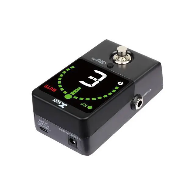 Alt view image 6 of 6 - P58R Tuner Receiver for P58 Pedal Guitar Wireless System Integrated Wireless Receiver/Chromatic Tuner
