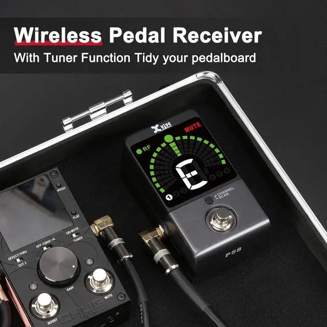 Alt view image 3 of 6 - P58R Receiver Only for P58 Wireless Guitar Pedal System