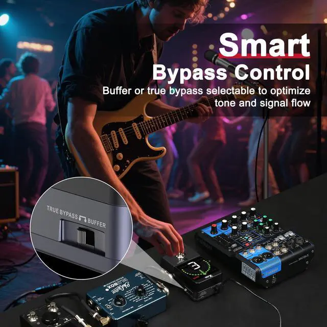 Alt view image 5 of 6 - P58R Receiver Only for P58 Wireless Guitar Pedal System