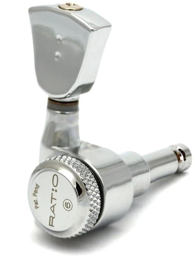 Main image of Ratio Locking Tuned Machine Heads - 3+3 Vintage Chrome