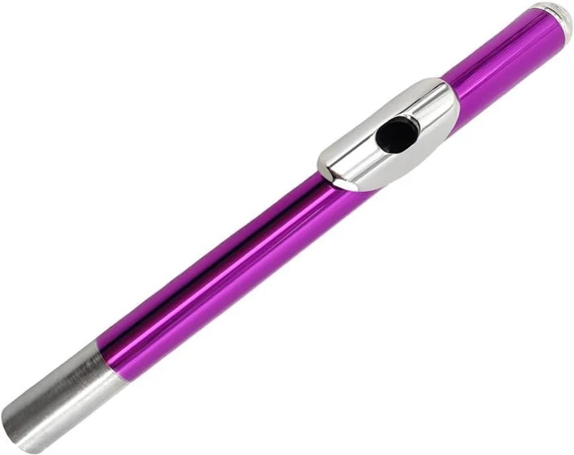 Alt view image 4 of 5 - 16 Key Closed Hole C Flute Instrument - Student Flute for Beginners, Easy to Play with Durable Design, Carrying Case, Cleaning Kit, Gloves, Perfect for Learning(Pink)