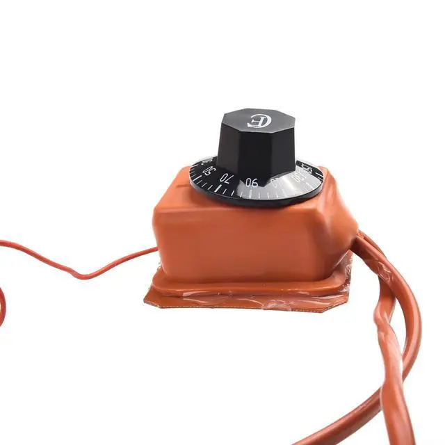 Alt view image 5 of 5 - 1200W Silicone Heating Pad 110V/220V Rubber Heating Blanket Hot Heating Pad With Controller For Guitar Side Bending 50°C Max Temp, 2M Power Cord Included