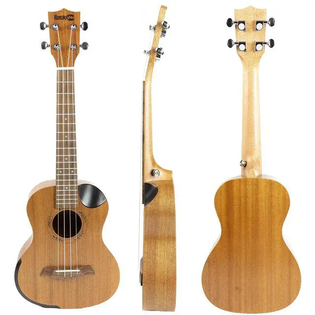 Alt view image 2 of 5 - Premium Concert Ukulele Kit with Tuner, Gig Bag, Strap, Picks & Spare Strings