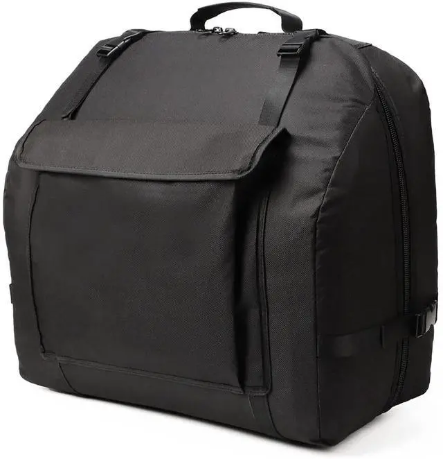 Main image of Accordion Case - Gig Bag for 120 Bass Accordion - Straps & Accessories - Soft Case (20.5 x 17 x 9.8 in)
