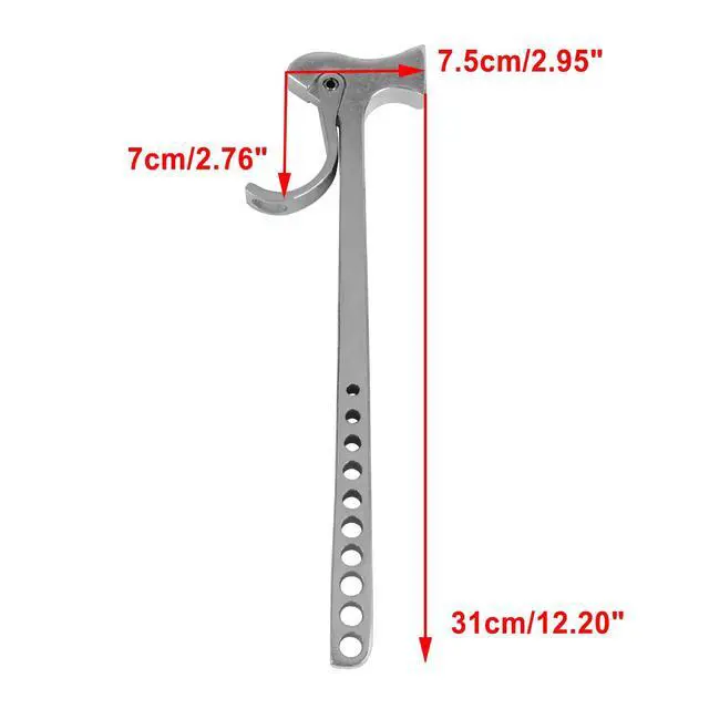 Alt view image 4 of 6 - Hammer of Truss Stage Aluminum, Silver Stage Spigot Lighing Truss Hammer Truss Pin Remover For Global F34 Tru DJ Truss Removal and Installation tools