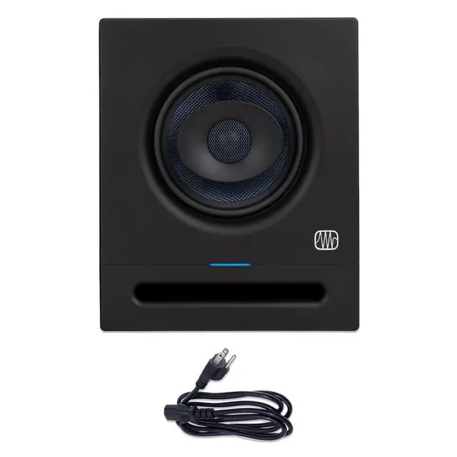 Alt view image 6 of 6 - Eris Pro 6 2-Way Biamped, Active, 6.5-inch Coaxial Studio Monitor | 140W coaxial monitor with 6.5" woofer and acoustic tuning for Dolby Atmos, stereo mixing and home studios