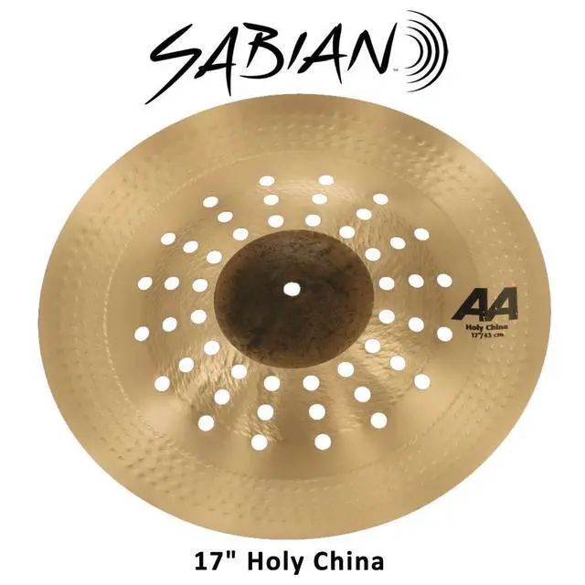 Alt view image 2 of 6 - 17" AA Holy China Cymbal, Brilliant Finish