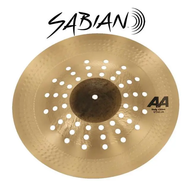 Alt view image 5 of 6 - 17" AA Holy China Cymbal, Brilliant Finish