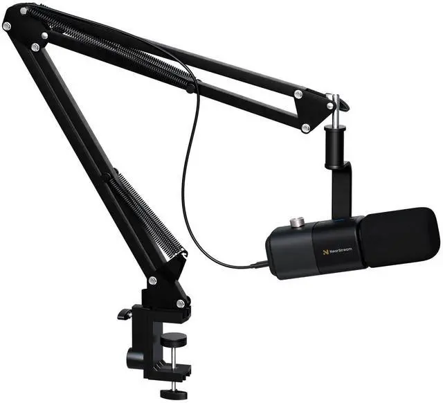 Main image of AM10X USB/XLR Dynamic Podcast Microphone with Boom Arm | Supercardioid Mic with AI Noise Cancellation, Mute, Gain and Monitoring, for PC, Audio Mixer, Podcasting, Streaming, Gaming