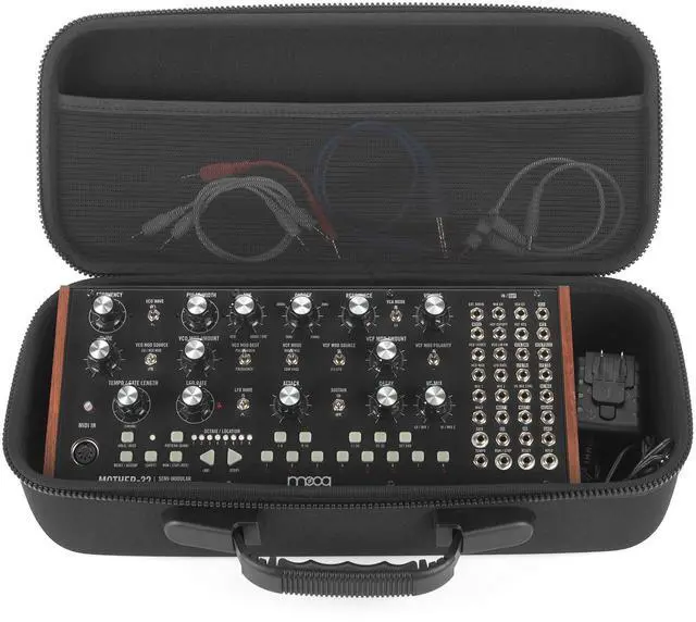 Main image of Moog Mother-32 / DFAM/Subharmonicon Case - PULSE Hard Case | Durable Molded EVA Hard Case, Excellent Protection, Compact Design & Precise Custom Fit, Comfortable Handle, Smooth Zipper