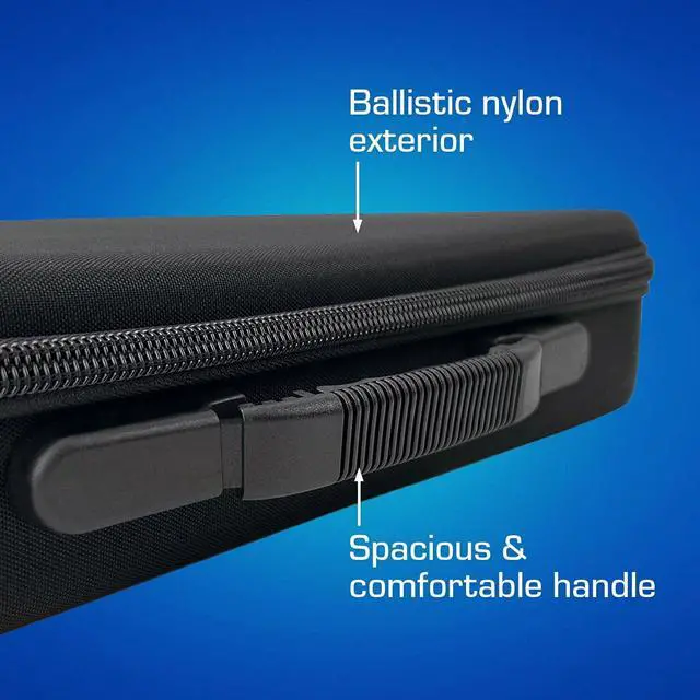 Alt view image 4 of 6 - Moog Mother-32 / DFAM/Subharmonicon Case - PULSE Hard Case | Durable Molded EVA Hard Case, Excellent Protection, Compact Design & Precise Custom Fit, Comfortable Handle, Smooth Zipper