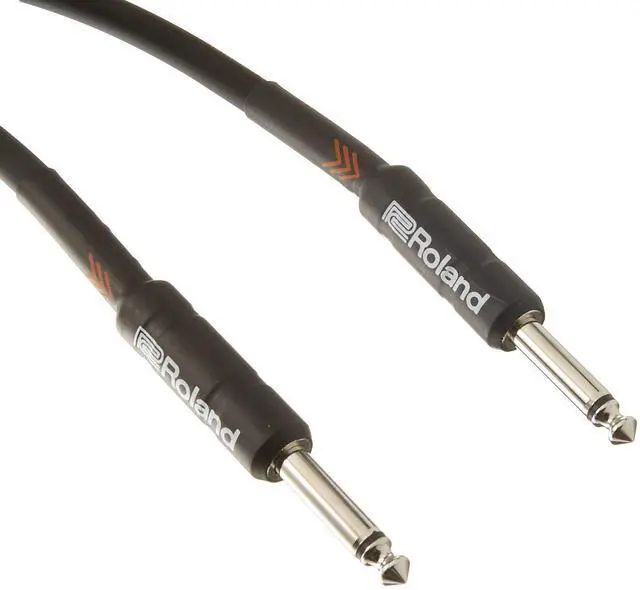 Alt view image 2 of 3 - Black Series Instrument Cable, Straight/Straight 1/4-Inch Jack, 10-Feet (Pack of 2)