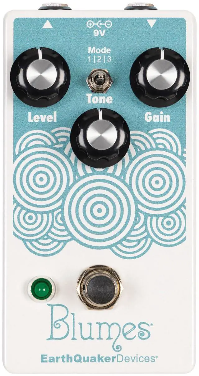 Main image of Blumes Low Signal Shredder Pearl White and Turquoise (Cottonwood Music Exclusive)
