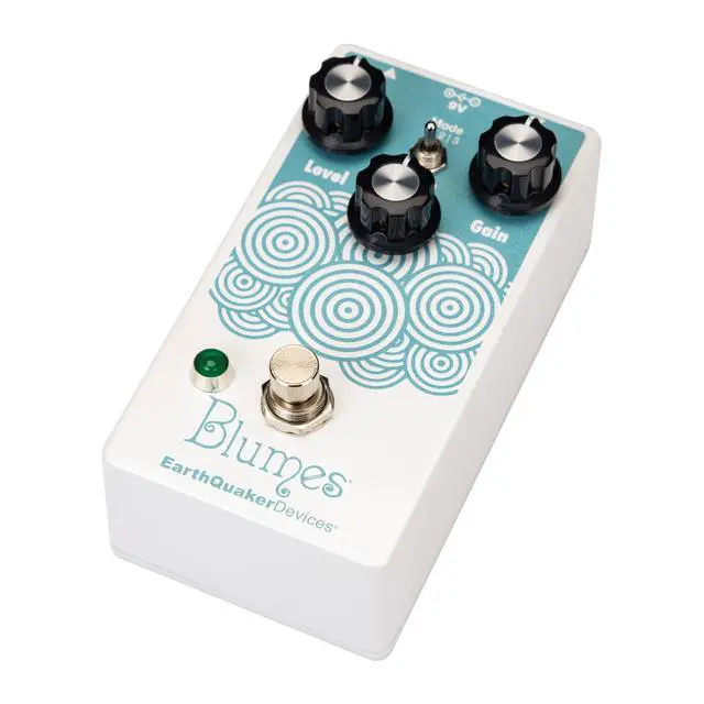Alt view image 2 of 3 - Blumes Low Signal Shredder Pearl White and Turquoise (Cottonwood Music Exclusive)
