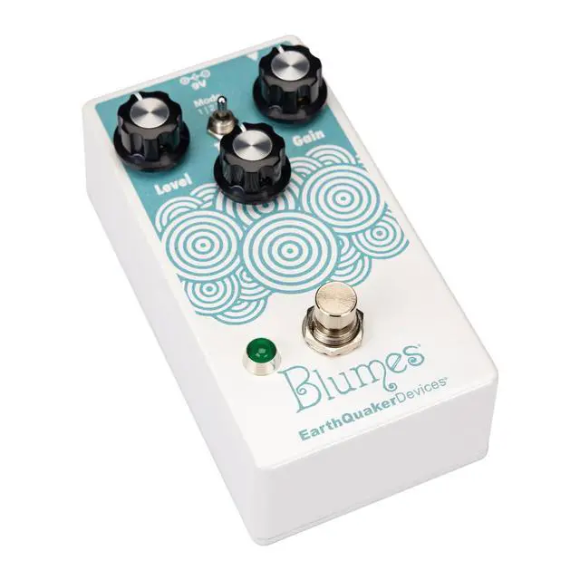 Alt view image 3 of 3 - Blumes Low Signal Shredder Pearl White and Turquoise (Cottonwood Music Exclusive)