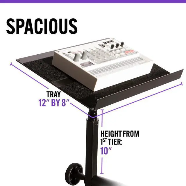Alt view image 4 of 6 - On-Stage KSA8585 Keyboard Accessory Tray