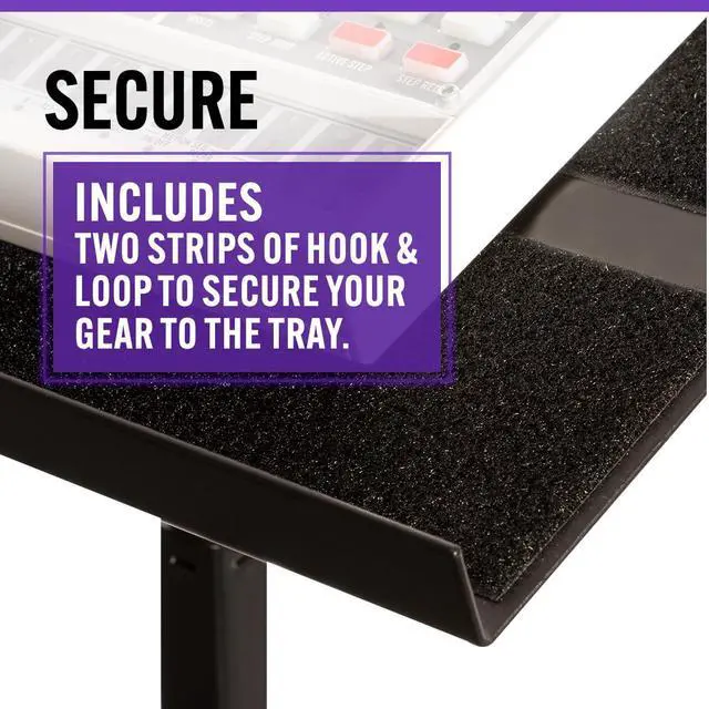 Alt view image 5 of 6 - On-Stage KSA8585 Keyboard Accessory Tray