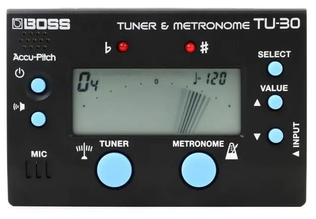 Alt view image 4 of 6 - TU-30 Metronome & Tuner (TU-30)