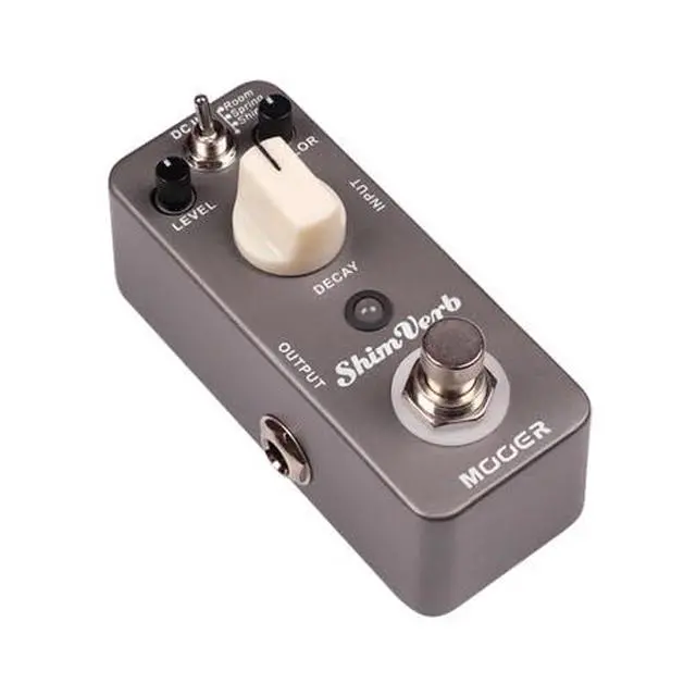 Alt view image 3 of 3 - Shimverb Room, Spring, Shimmer Guitar Reverv Pedal with 9V 300mAh Pedal Power Supply, Pedalboard Footswitch Ccap, Guitar Picks