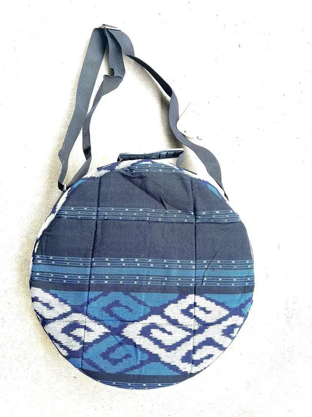 Alt view image 2 of 2 - Bag for Shaman drum frame drum ekat (16 inch) | Handmade drum with natural materials; warm, resonant sound for beginners, performers, and percussion practice