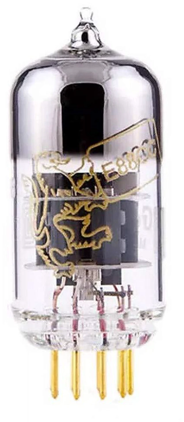 Main image of E88CC / 6922 Gold Pins Preamp Vacuum Tube - Single