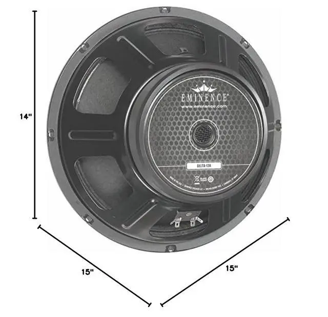 Alt view image 4 of 4 - American Standard Delta-12A 12" Pro Audio Speaker, 400 Watts at 8 Ohms