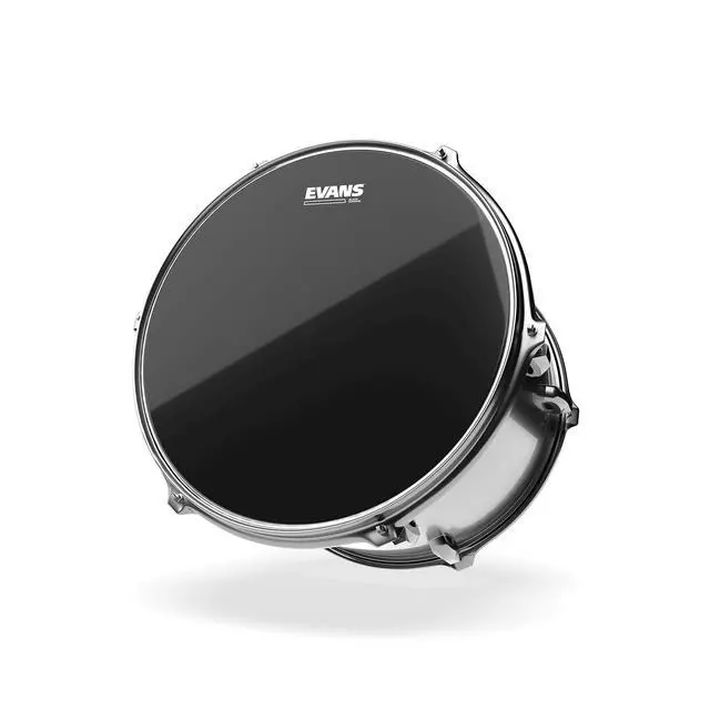 Alt view image 3 of 3 - Black Chrome Fusion Tompack Drumheads 10, 12, 14" | tom packs deliver balanced tone, consistent response, durable performance and reliable sound for studio and stage