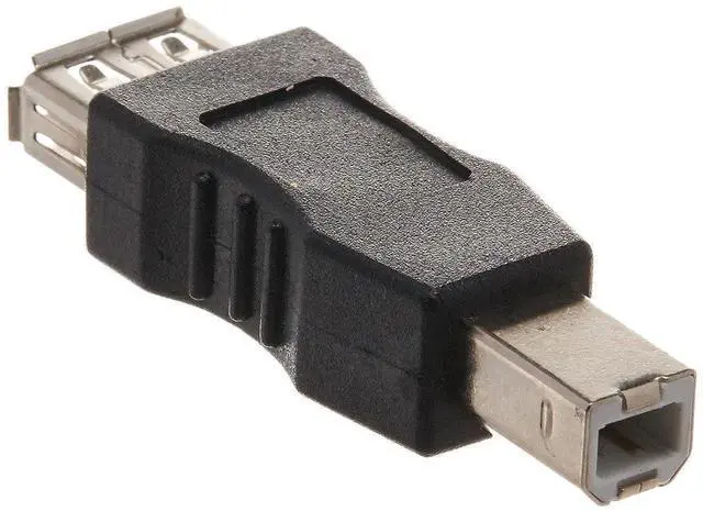 Alt view image 2 of 2 - 5 Pack USB 2.0 Gender Changer Adapter, USB A Female to USB B Male Printer Converter Connector