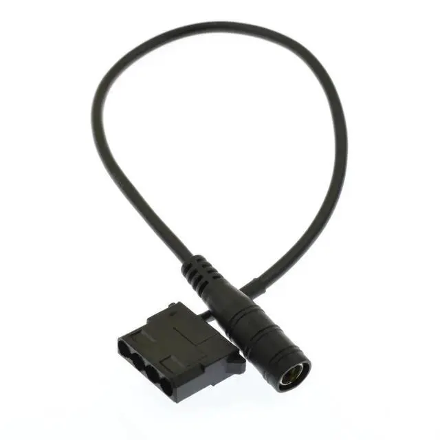 Alt view image 5 of 7 - 11.8 Inch DC Power Plug to 4-Pin Molex Adapter Cable, PC Cooling Fan Power Conversion Cord