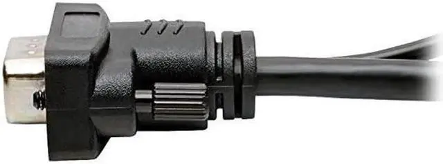 Alt view image 2 of 6 - Active HDMI to VGA + 3.5mm Audio Adapter Cable 15FT, 1080P@60Hz Low Profile HD15 Male to Male Video Audio Converter Cord P566015VGAA