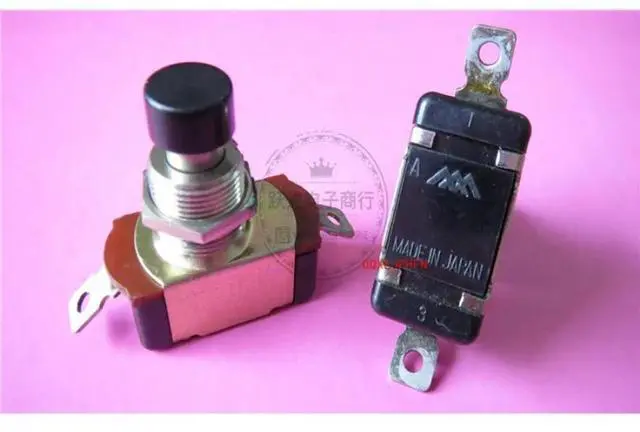 Alt view image 4 of 6 - For DS-133 MIYAMA Button Reset Switch 2 Pin Push Button Lockless Switch 6A250