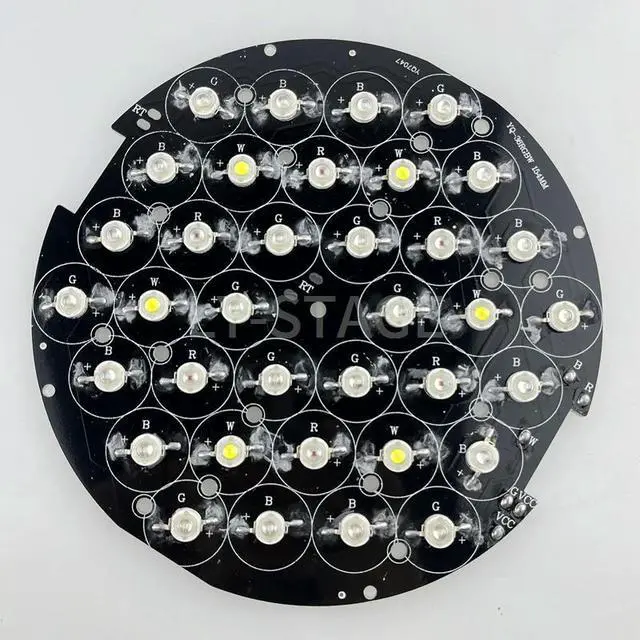 Alt view image 4 of 6 - RGBW Single Color LED Light Panels 154mm X 154mm 36x3W Moving Head Light Special Accessories for Stage Lighting