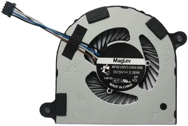 Main image of Laptop CPU Cooling Replacement Fan for Dell Latitude E7480 E7490 E7491 P73G, 5V 4PIN MF60120V1-C460-S9A 02T9GV