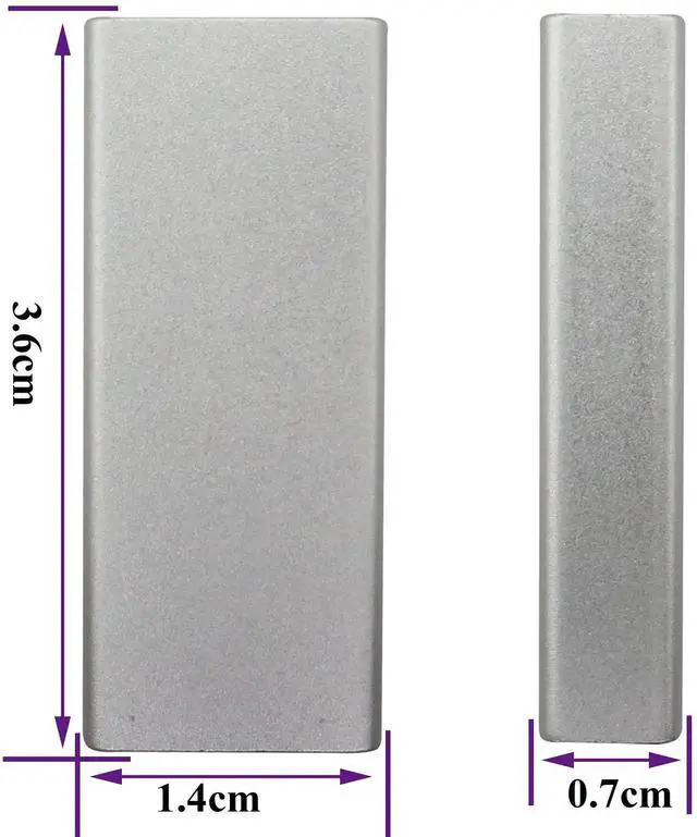 Alt view image 2 of 7 - 2 Pack Silver USB 3.0 A Male to USB C Female Adapter, 5Gbps High Speed Type-C Converter, Support Data Sync & Fast Charging for PC, Power Bank, USB-C Phone and U-Disk
