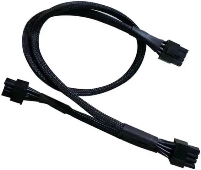Alt view image 3 of 7 - PCI-E 8pin to Dual 8(6+2)Pin Power Supply Cable PCIe 8 Pin 1 to 2 Splitter ATX 8pin PSU to GPU PCIE 8Pin for RM1000 RM850 RM750 RM650 RM550 RM450