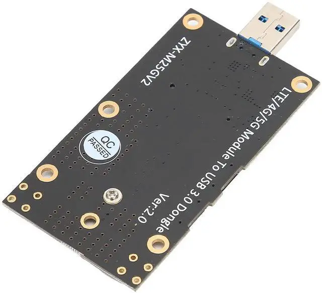 Alt view image 5 of 7 - M.2 NGFF to USB 3.0 Adapter Card, 3042/3052 NGFF M.2 to USB 3.0 Converter with Nano SIM Slot for 3G 4G 5G Module