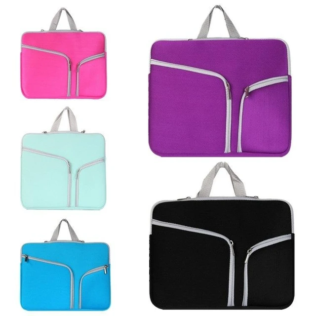 Alt view image 8 of 12 - T228 Diving Material Computer Bag Multi-pocket Laptop Liner Bag, Size: 17 Inch 17 Inch (Purple)