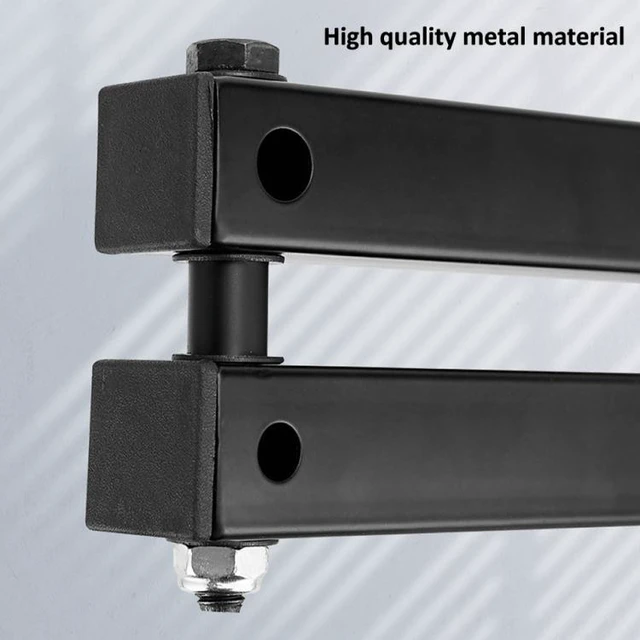 Alt view image 12 of 12 - Wall-mounted Projector Bracket Foldable Telescopic Arm Wall Stand Projector Bracket