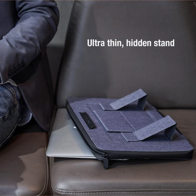 Alt view image 12 of 14 - NILLKIN Commuter Multifunctional Laptop Sleeve For 16.0 inch and Below For 16.0 inch and Below (Dark Gray)