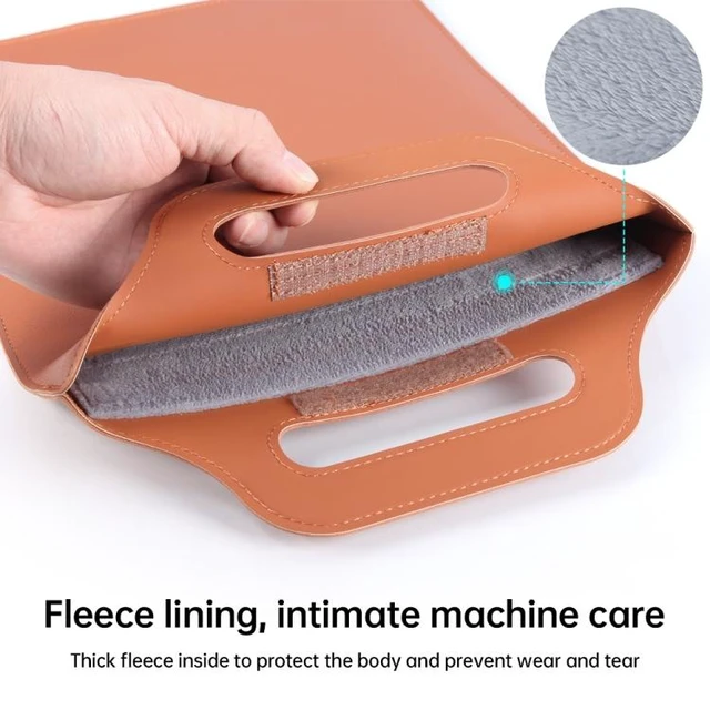 Alt view image 12 of 14 - 13 inch Multifunctional Mouse Pad Stand Handheld Laptop Bag 13 inch (Green)
