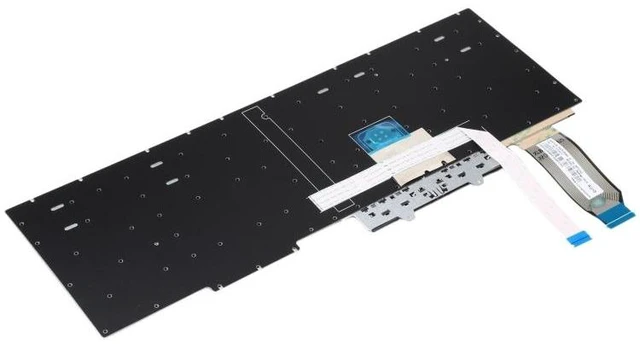 Alt view image 9 of 10 - US Version Keyboard with Pointing For Thinkpad E15 Gen 2 Gen For Thinkpad E15 Gen 2 Gen (Black)